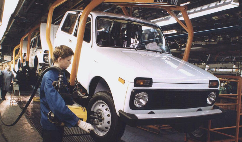 «Нивы» - хит Волжского автозавода на конвейере