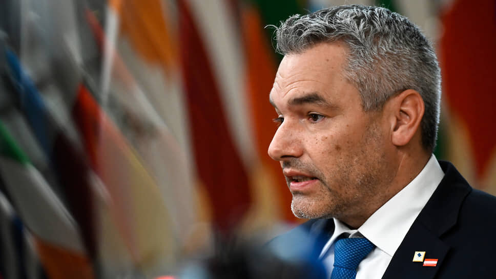 Фото: Алексей Витвицкий / Коммерсантъ📷Канцлер Австрии Карл Нехаммер