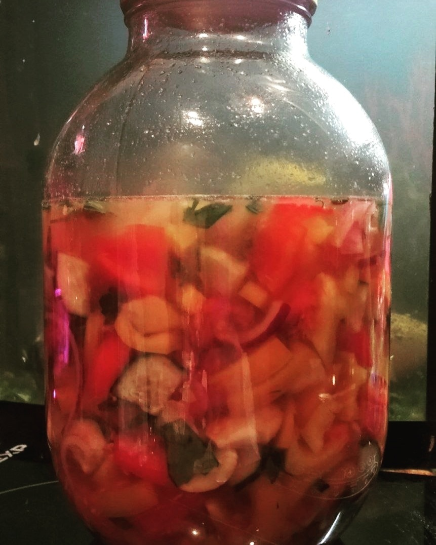 Алко суп Гаспачо!