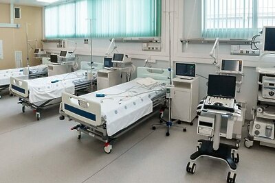    Госпиталь для жителей ЛДНР на базе клинического центра «Вороновское» в Москве © Telegram-канал Сергея Собянина