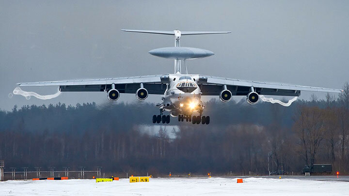 САМОЛЁТ ДРЛО А-50. ФОТО: MOD RUSSIA/GLOBALLOOKPRESS