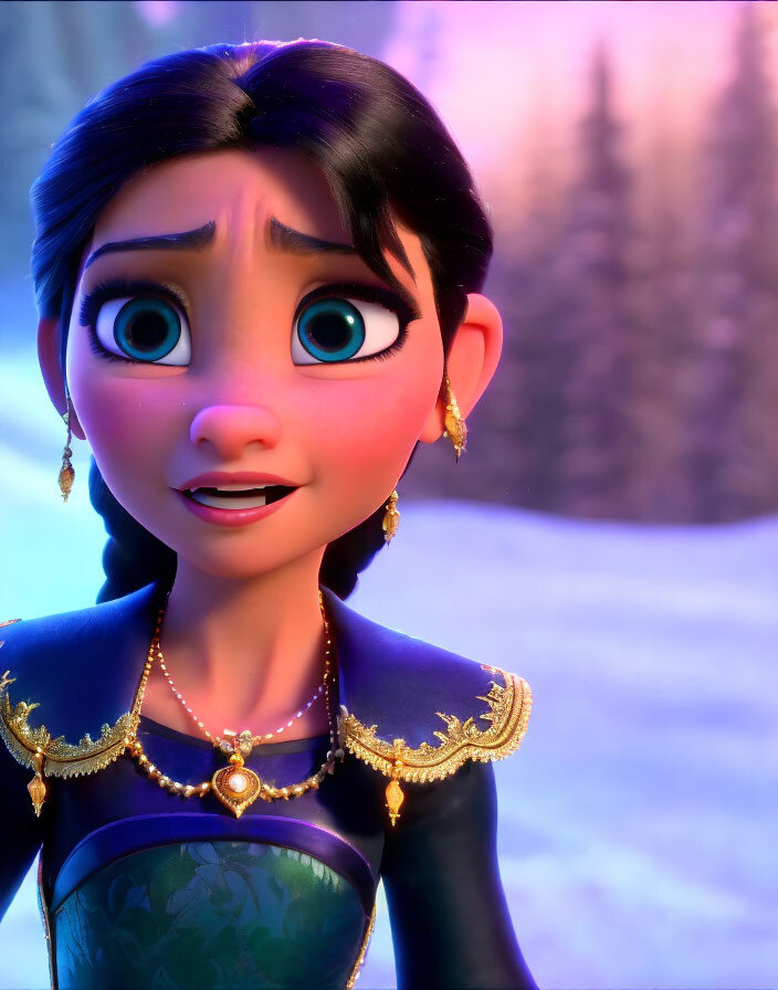 Баба Яга по мнению нейросети