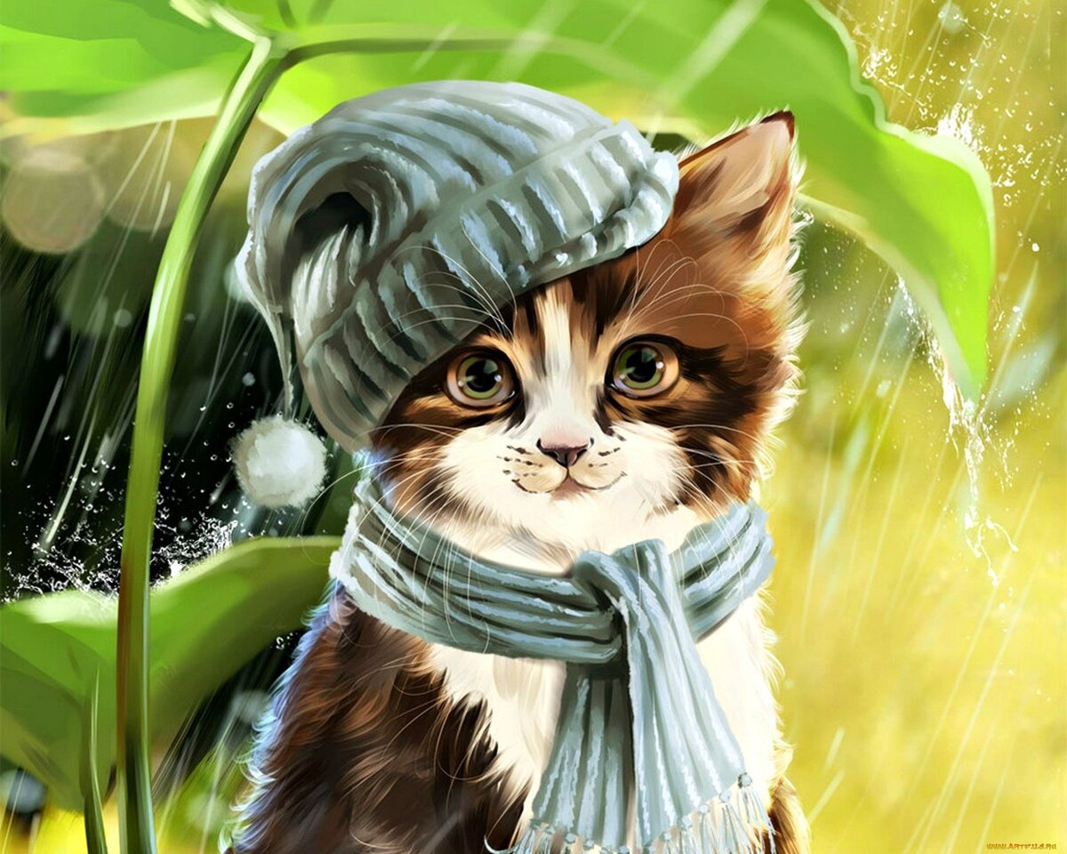 Рисунок на тему забавные животные