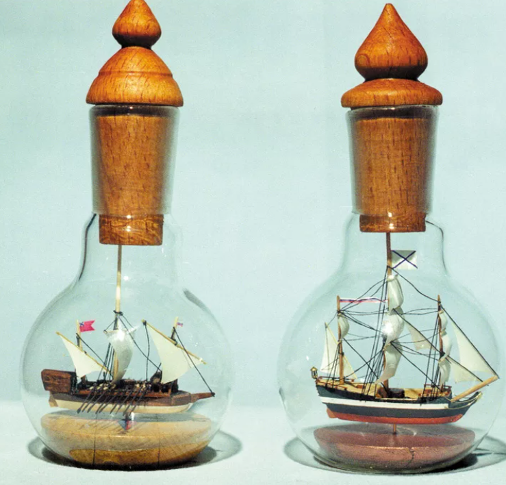 Композиция в бутылке. Фото из Интернета в иллюстративных целях.