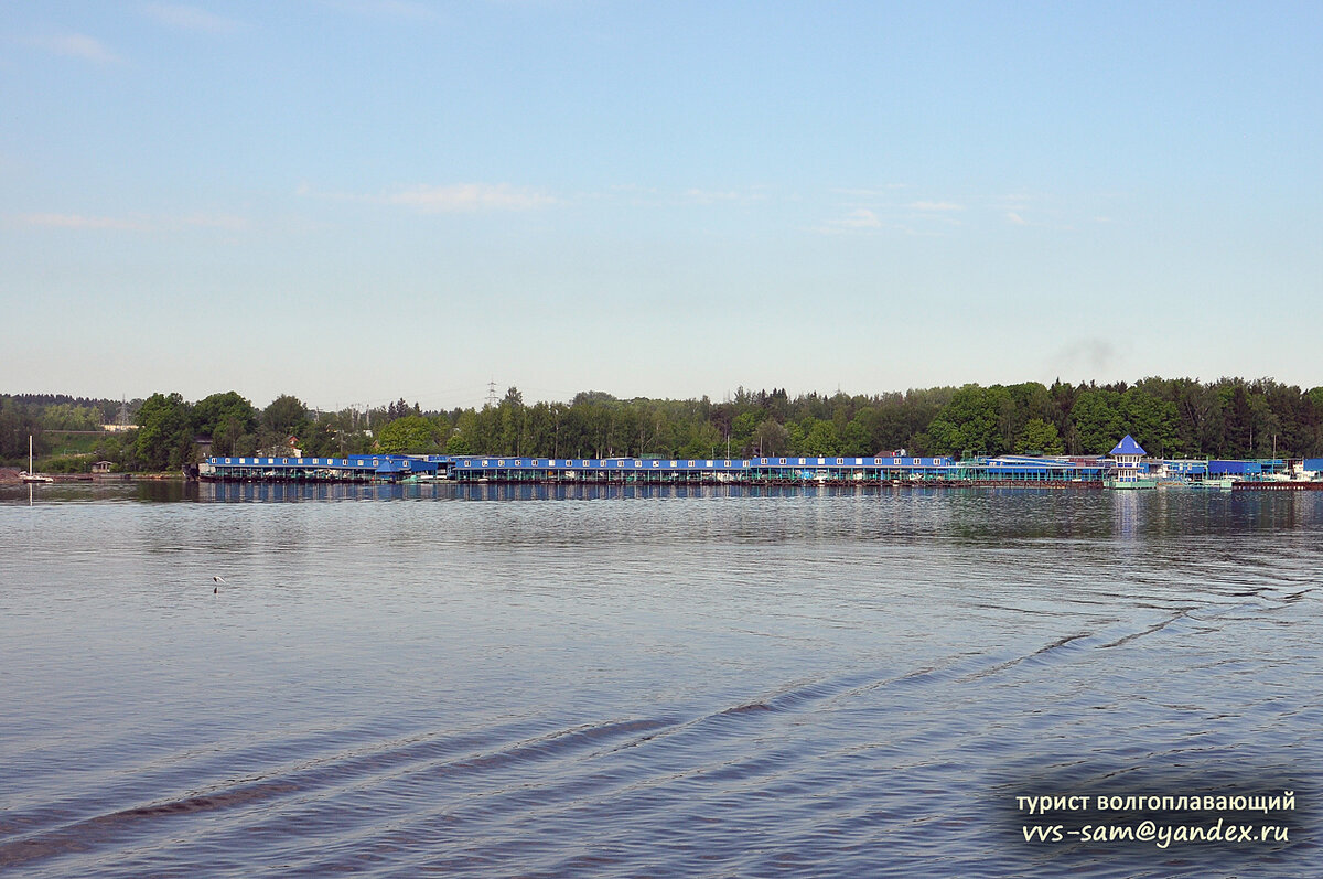 Карта икшинского водохранилища