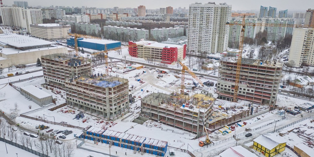 ЖК ПАРКСАЙД - Ход строительства - Февраль