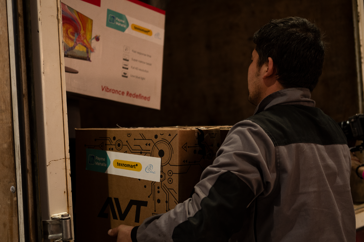 Общественный фонд ONA, компания Texnomart, PAYME