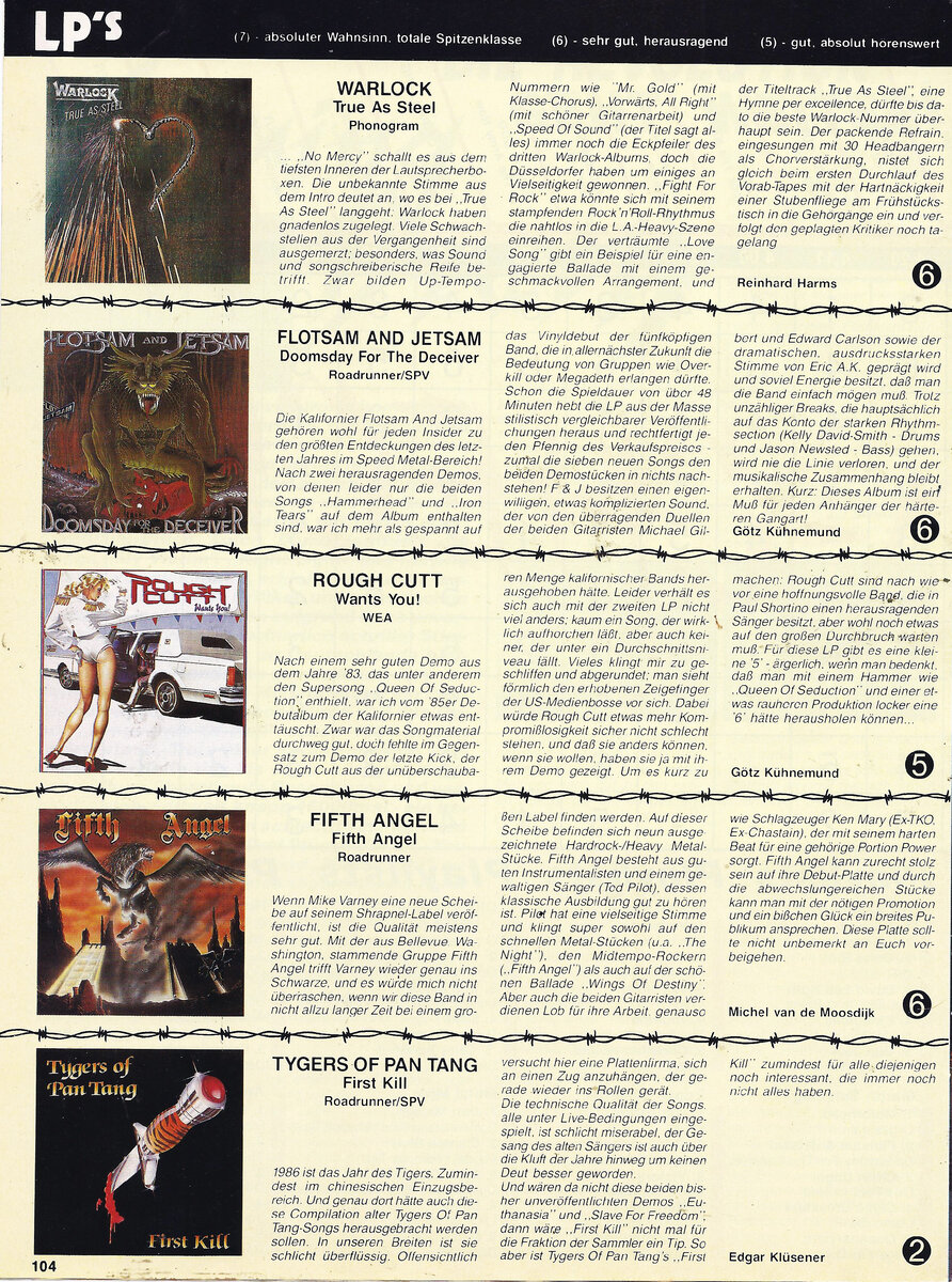 Страница журнала Metal Hammer