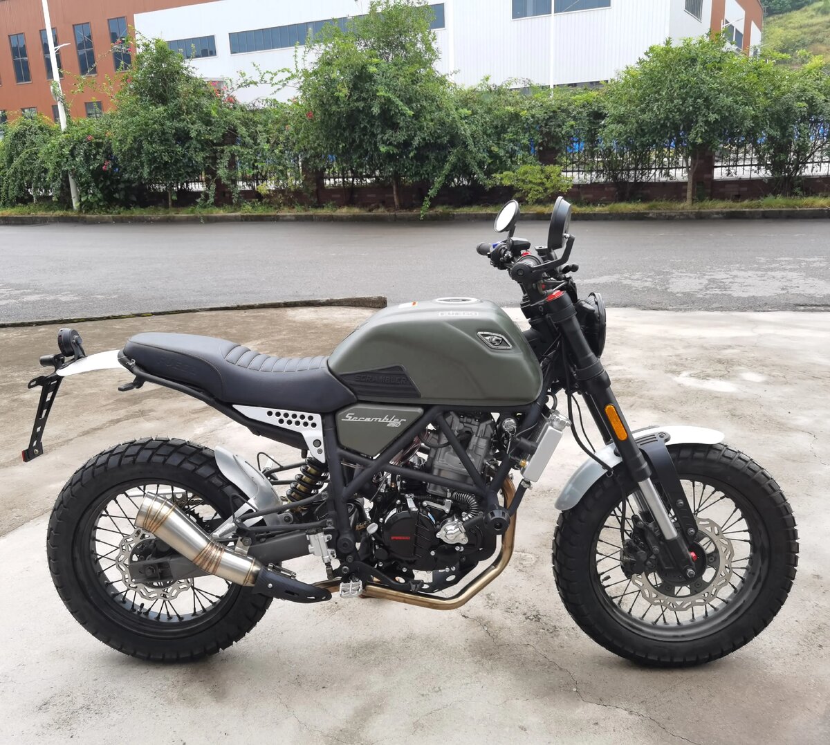 РњРѕС‚РѕС†РёРєР» Fuego Scrambler 250