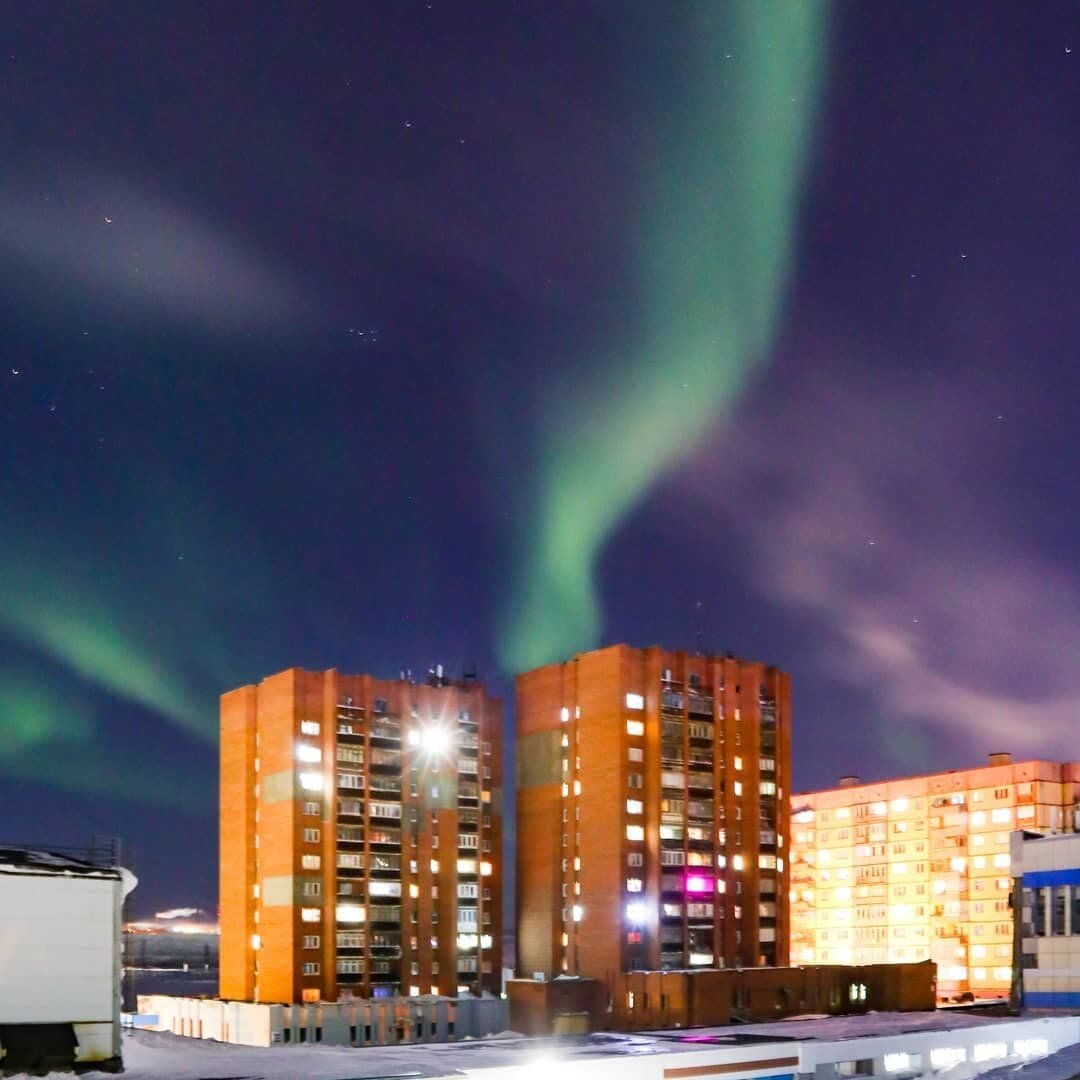 Норильск фото города зимой