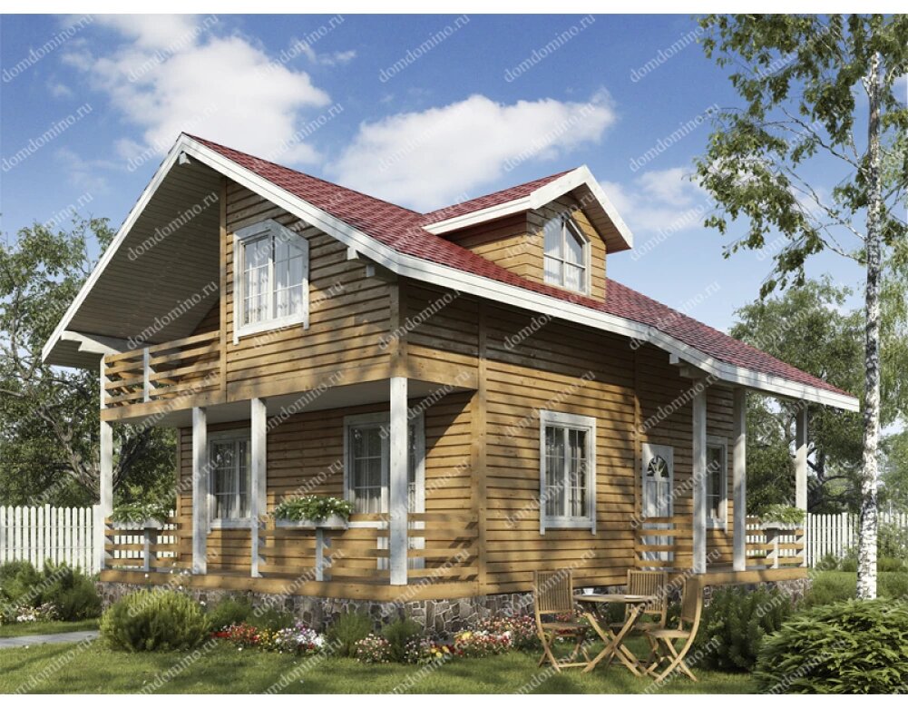 Наш проект каркасный дом «ЛОМОНОСОВ» 