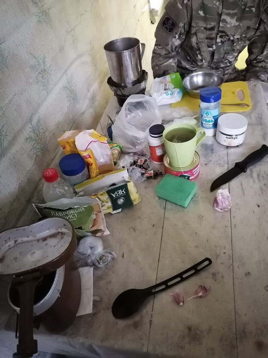 Вот такой порядок на столе