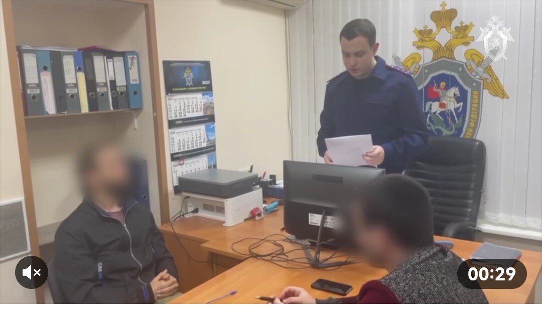 Скриншот видео на странице группы "Лентач" в соцсети "ВКонтакте" 