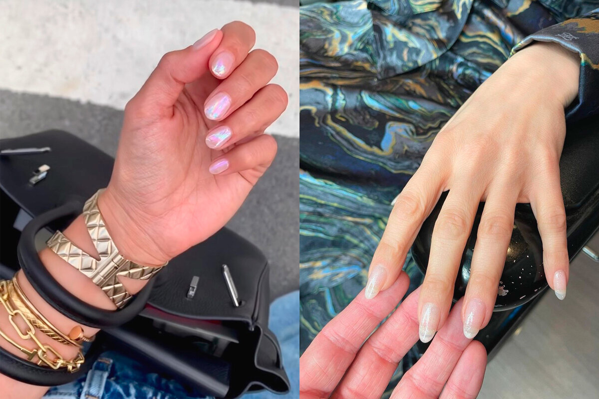     Ногти русалки: 6 идей нежного маникюра с перламутровым отливом