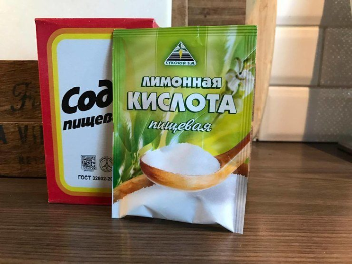 Сода и кислота помогут. |Фото: pranalife.ru.