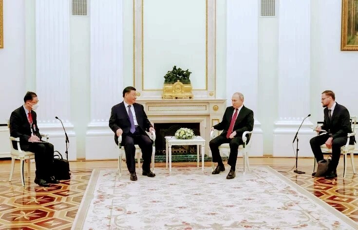 Песков: Путин и Си Цзиньпин обсудили мирный план КНР по Украине