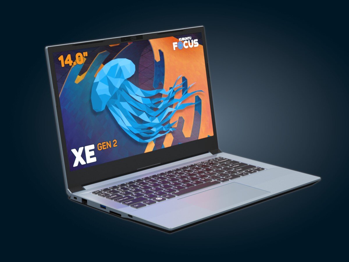    Linux-ноутбук Kubuntu Focus XE Gen 2 с мощным железом поступил в продажу