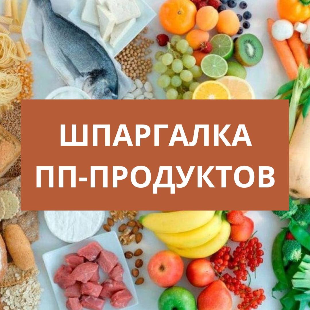 Шпаргалка ПП продуктов🧀🍗🍶 | ПП рецепты, Правильное питание, Диета | Дзен