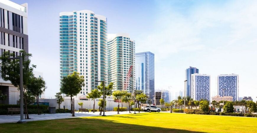 Новый строящийся комплекс на острове Al Reem Island