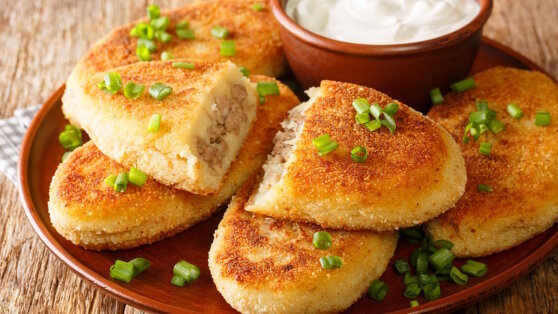    Недорого и вкусно: пирожки из картофельного теста на сковороде Ксения Пудовкина
