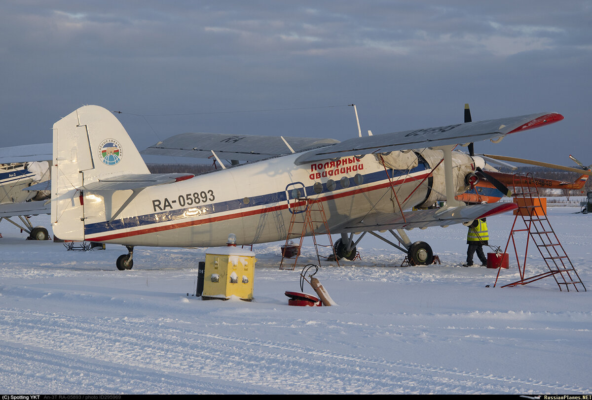 Ra 96103. 1950 АН-2 Полярные авиалинии.