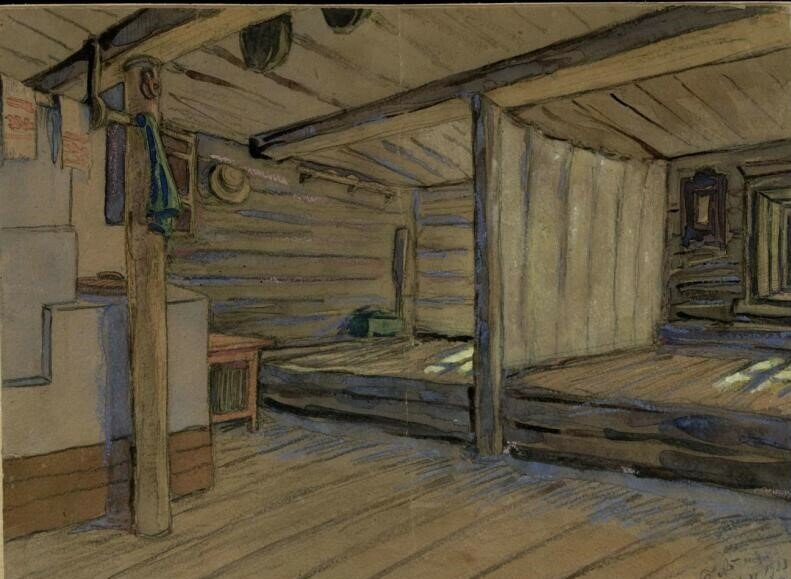 
В татарской избе, д. Большая Атня, 1923 г. Дульский П.М. Из собрания НМ РТ
Фото: предоставлено автором