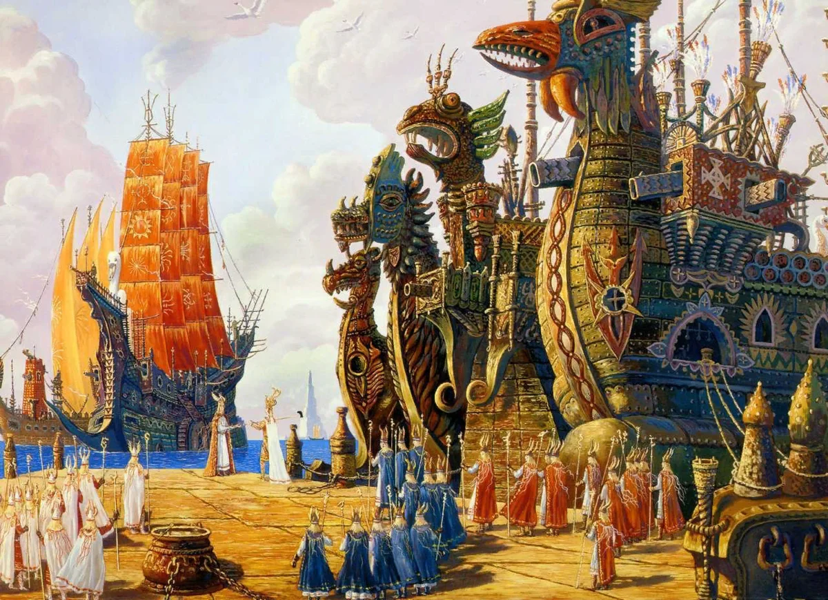 Fanparty.ru Славяне Иванов В. Флот Гипербореи.