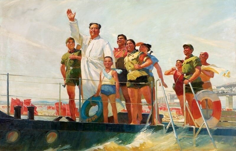 Тан Сяохэ (唐小禾). Вперёд сквозь ветер и волны. 1974 г.