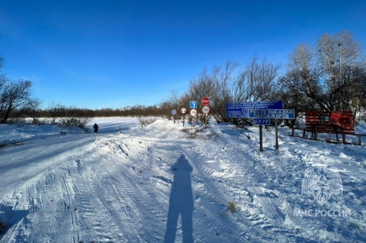    В Хабаровском крае закрылась ещё одна ледовая переправа