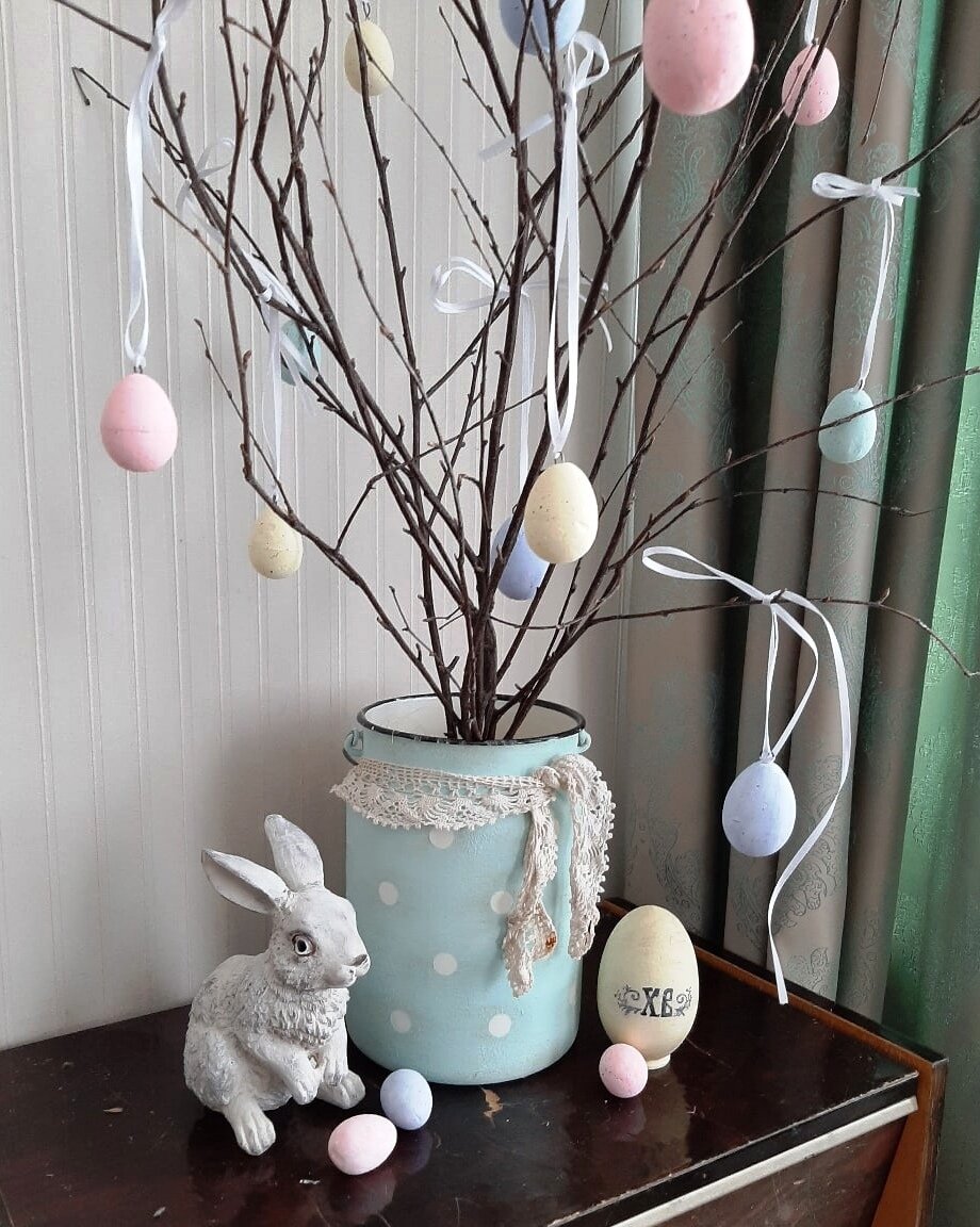 Пасхальная композиция своими руками