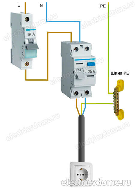 Как подключить автоматический выключатель