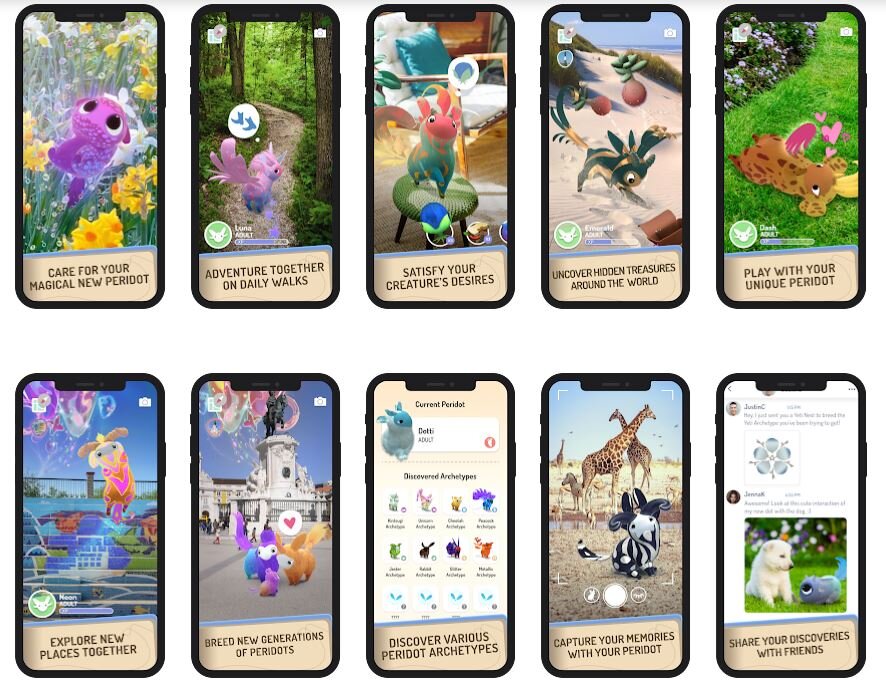 Скриншот с сайте nianticlabs.com/news/peridot