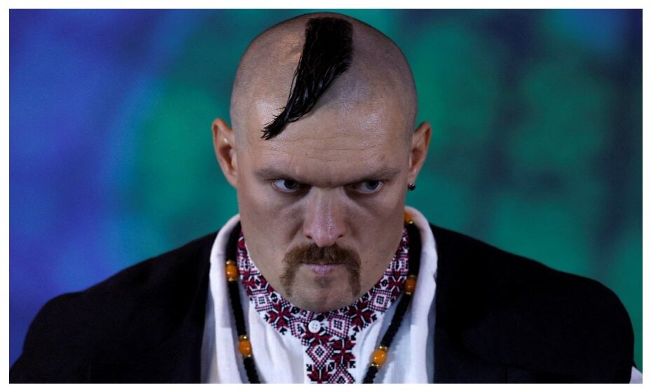    Украинский боксер Усик. Фото: Reuters