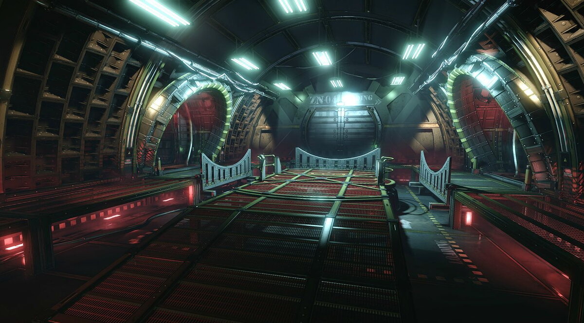 Sci Fi Военная база бункер