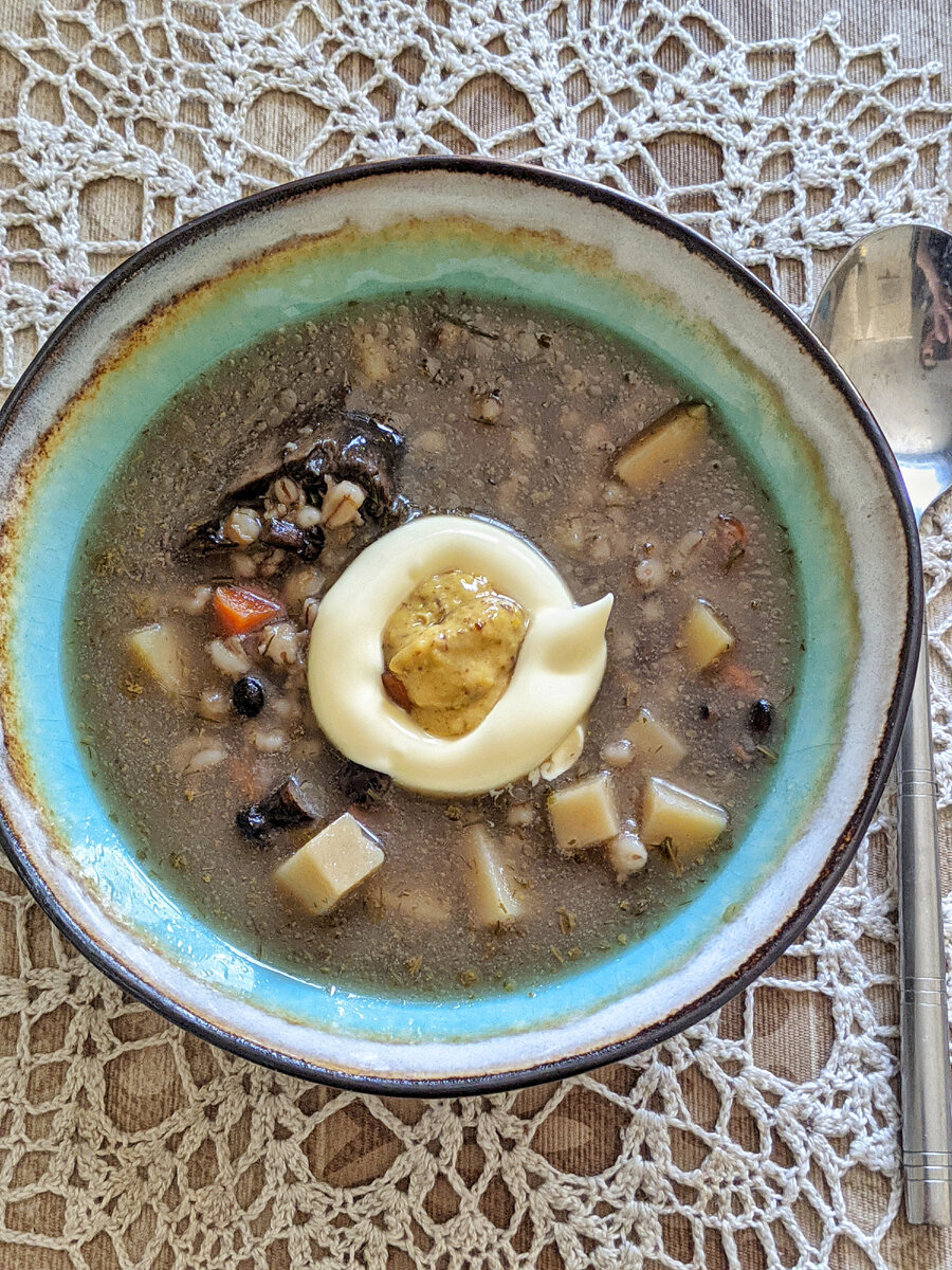 Грибной суп 