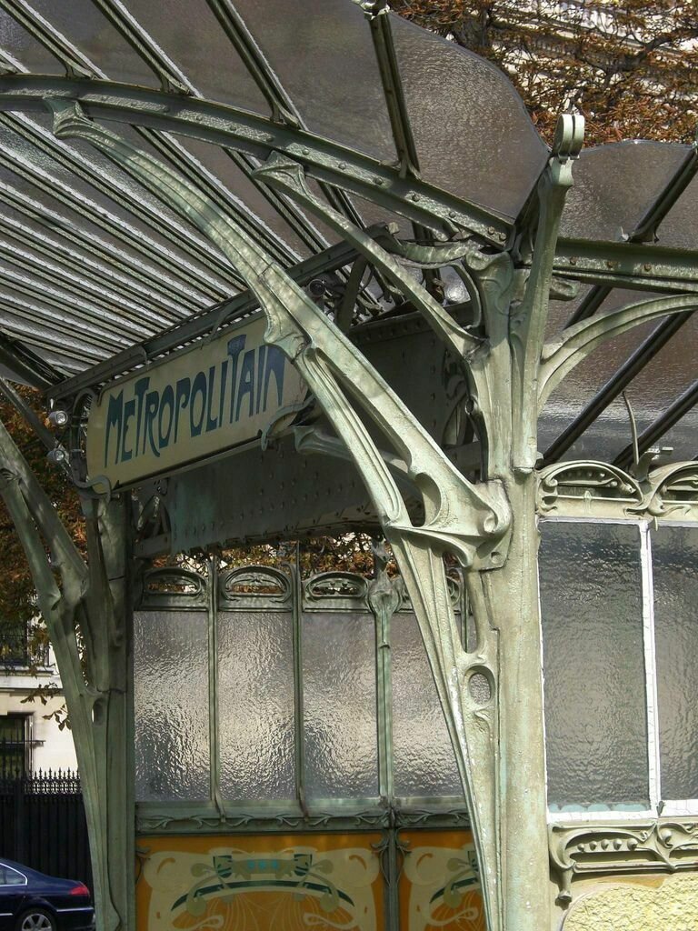 Станция метро Porte Dauphine. Фото art.nouveau.world