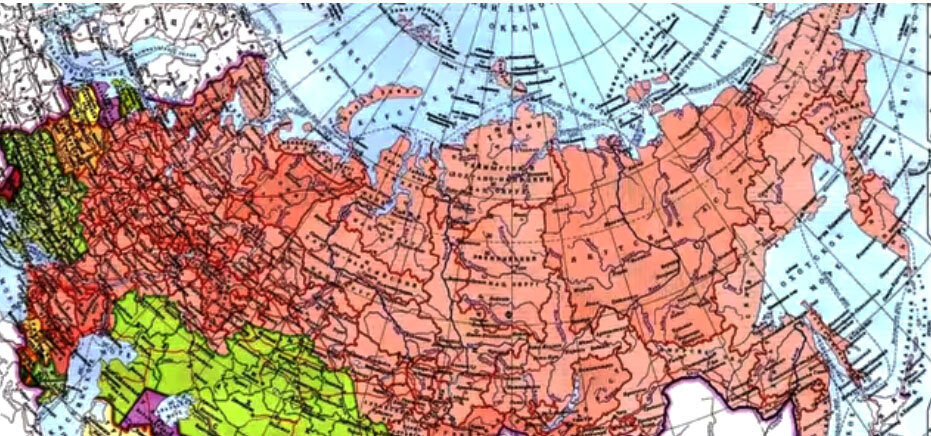 Карта ссср 1950 года границы ссср