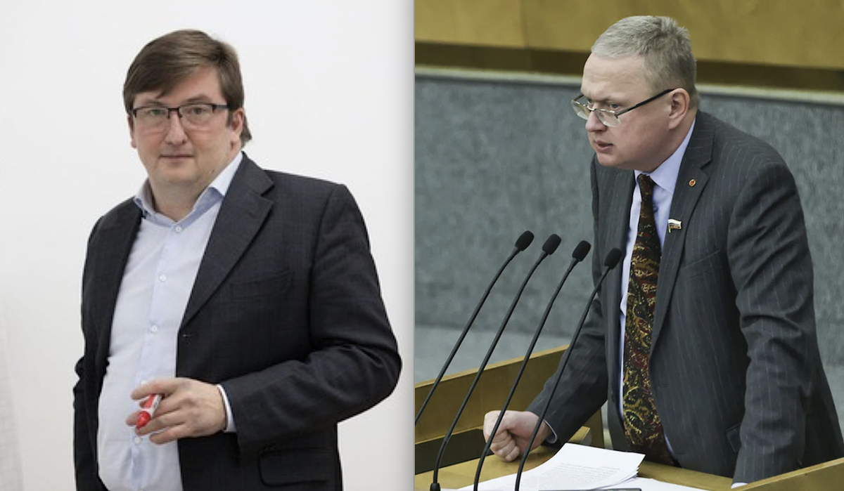 Глеб Кузнецов (слева) и Михаил Делягин