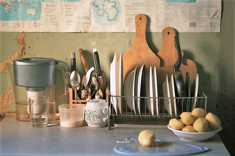 фото из источника в свободном доступе. Кухня советских времен.