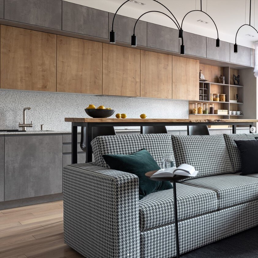 Реализация проекта студии дизайна Format. Диван Sofas & Decor.