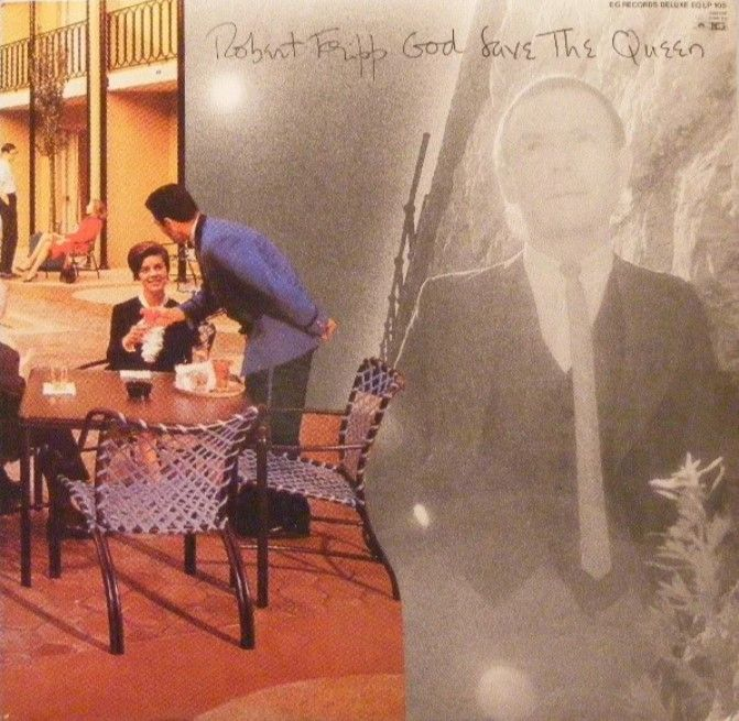 Обложка альбома Robert Fripp - "Save the Queen/Under Heavy Manners"