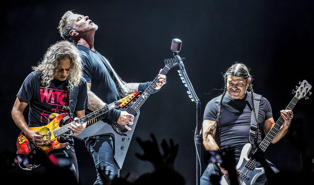 Metallica. Фото взято из открытого доступа в Интернете