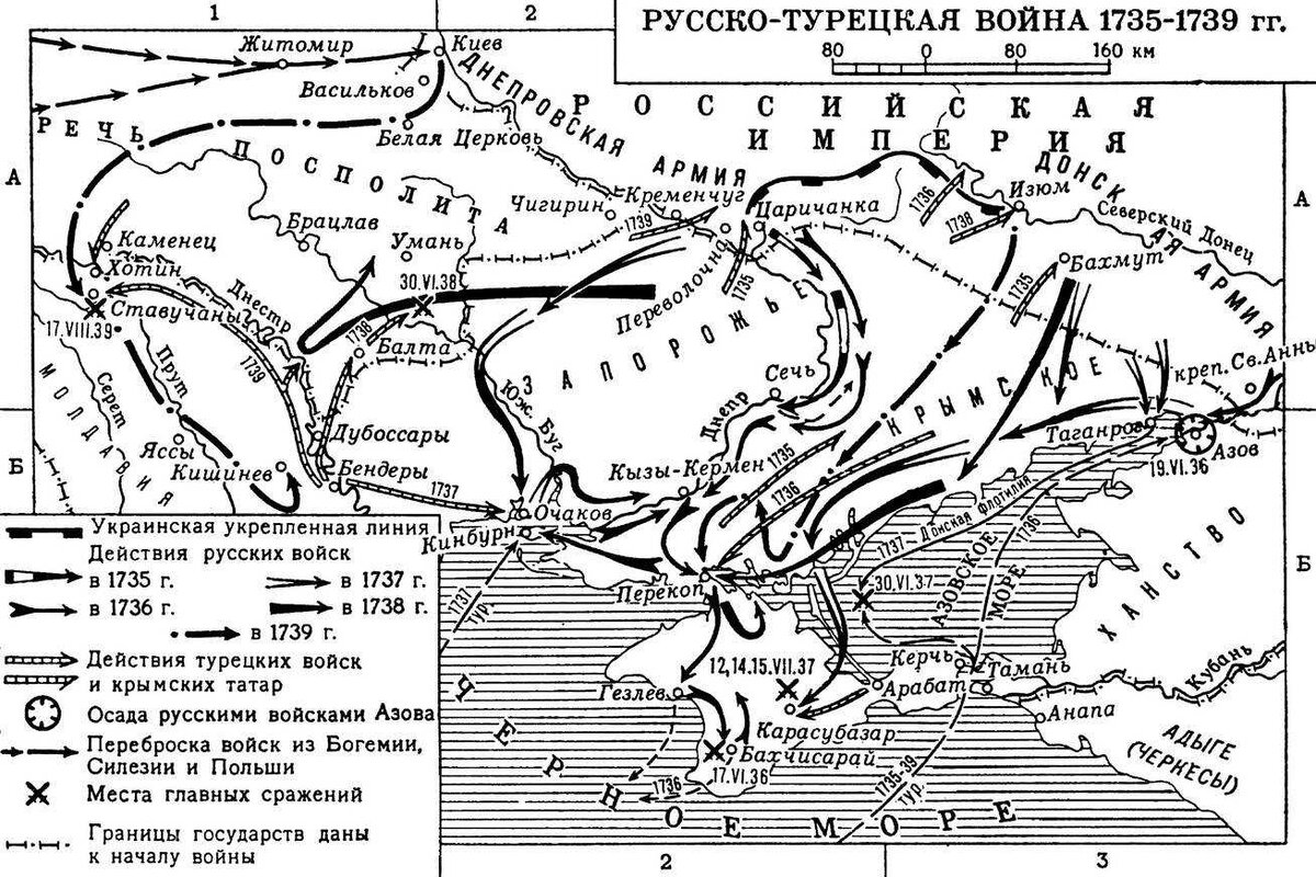 Взятие перекопа карта