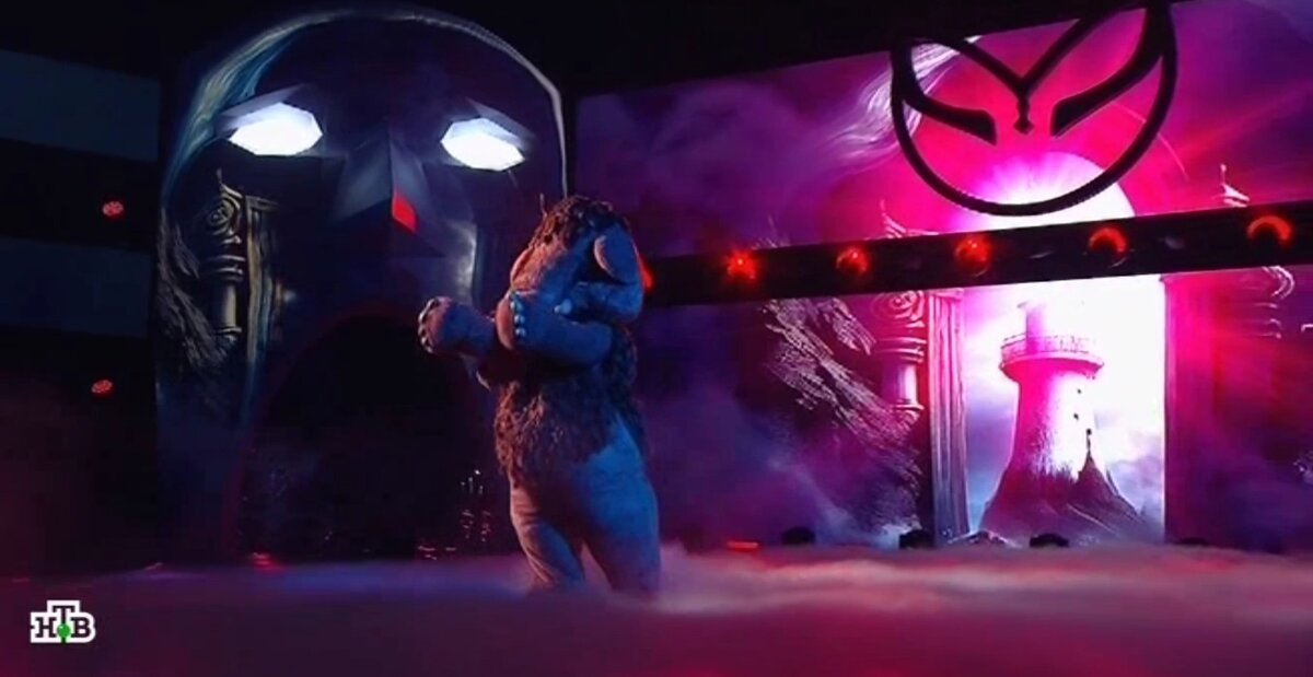 Мамонтёнок в шоу "Маска"