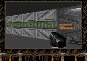 Разрешение игры уменьшили, как это было в «Zero Tolerance»