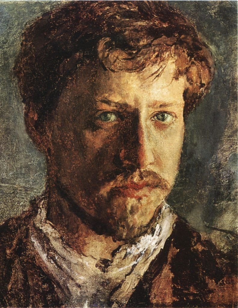      Валентин Серов,автопортрет, 1880-е годы, частная коллекция. Викисклад