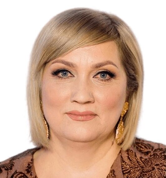 Марина (55 лет) после преображения