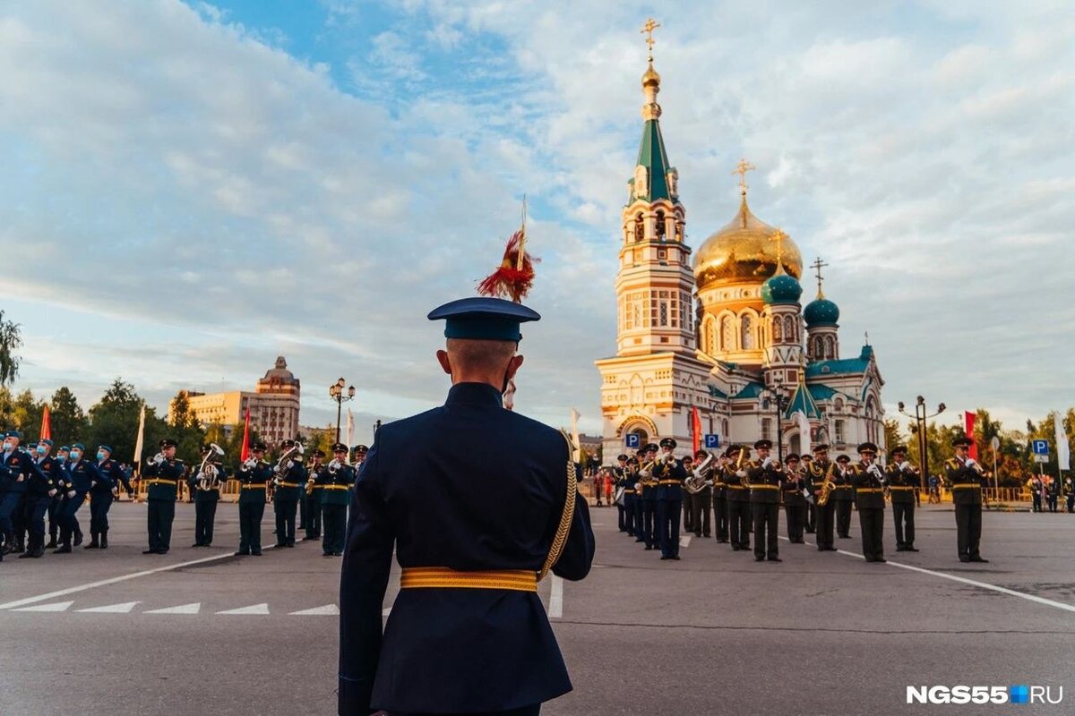 парке победы в омске