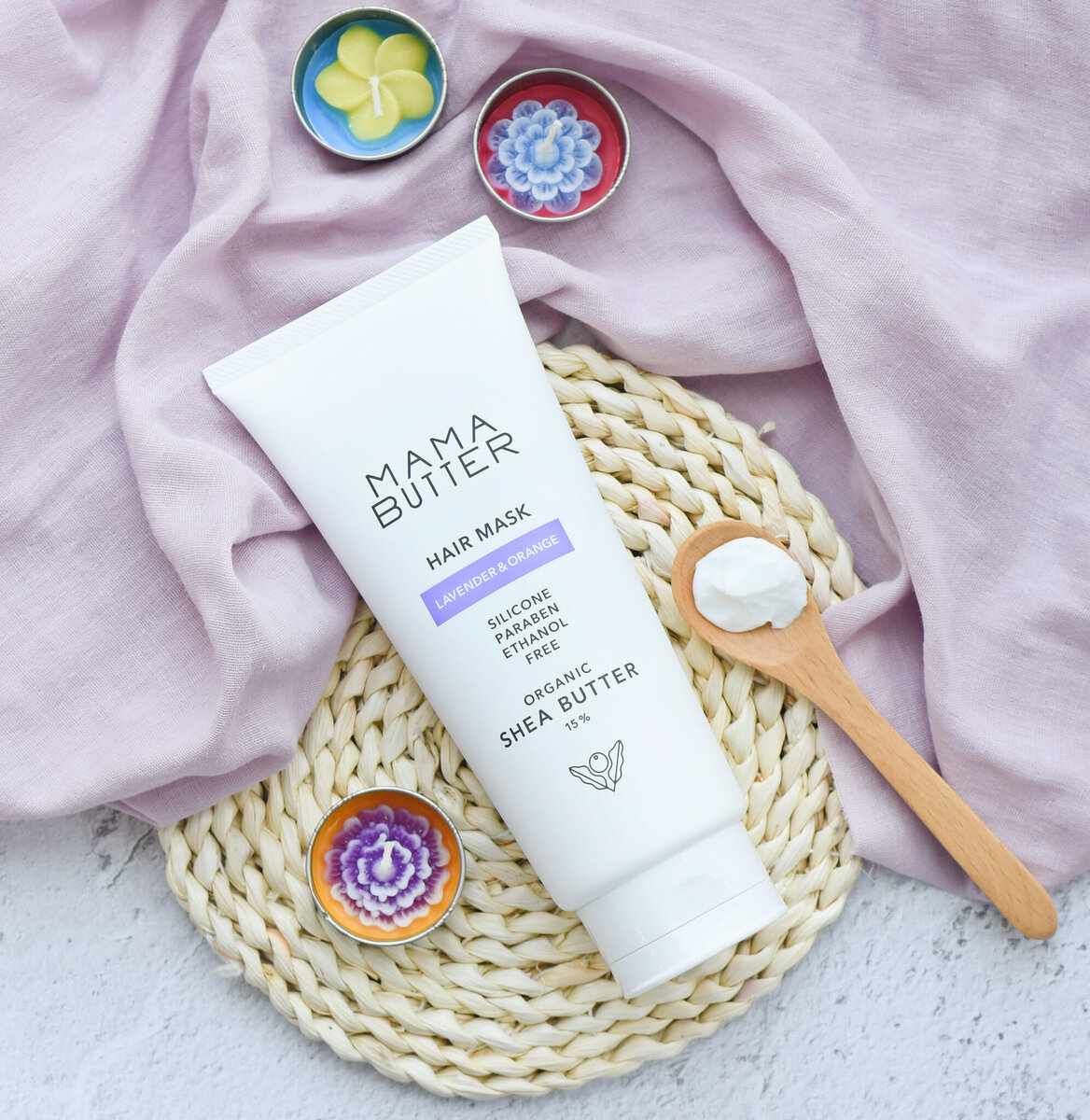 Лечебная маска с маслом Ши.