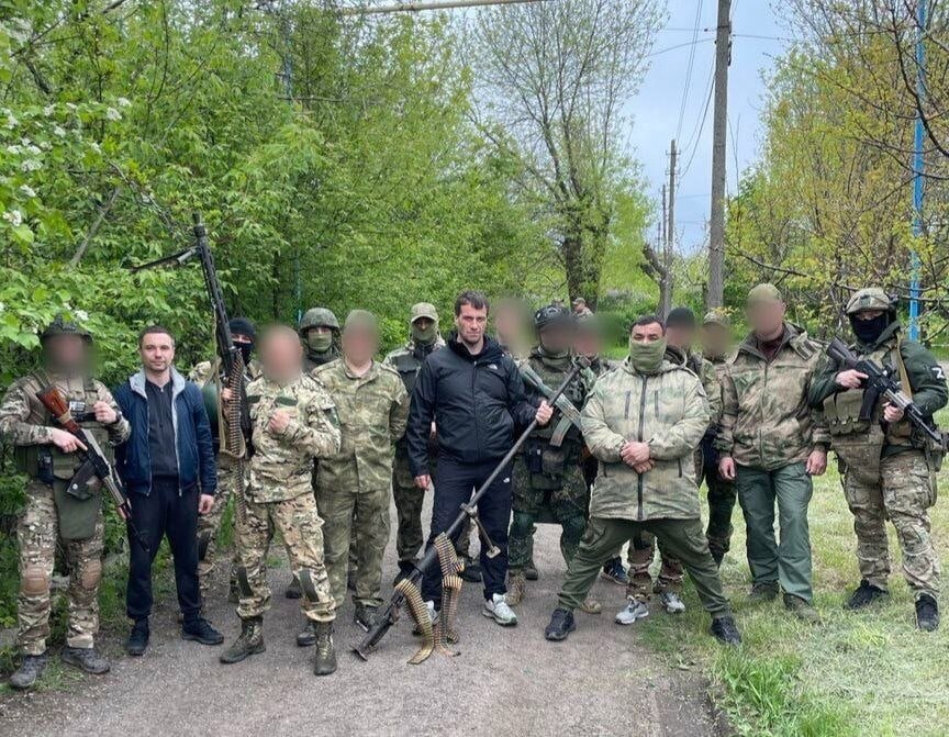    День Победы с нашими воинами